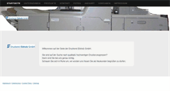 Desktop Screenshot of druckerei-elsholz.de